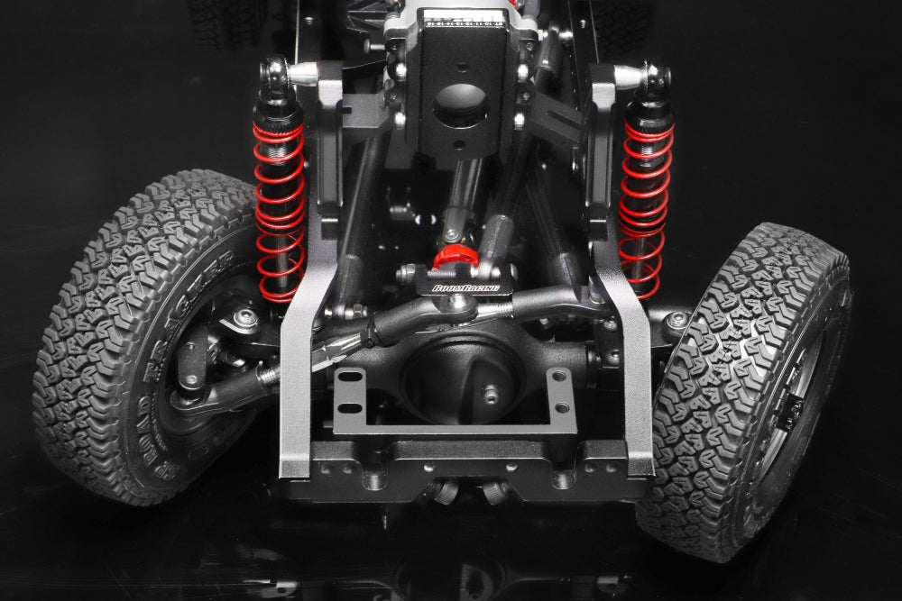 Boom Racing 1/10 4WD Radio Control Chassis Kit w/ Killerbody LC70 Hard Body Kit Set for BRX01