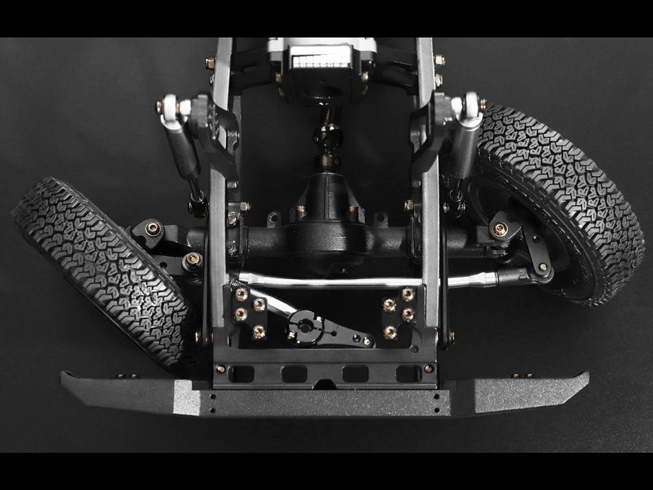 Boom Racing 1/10 4WD Scale Performance Chassis Kit Leaf Spring Version For Team Raffee Co. D110 for BRX02