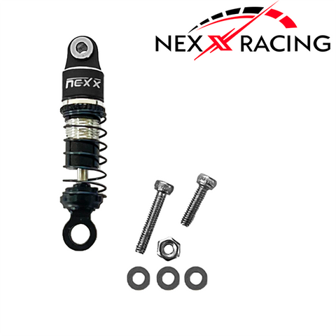 Nexx Racing Dual Spring Center Oil Shock Set - BLACK