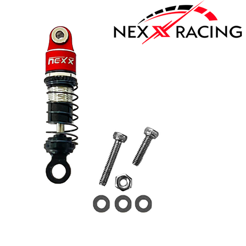 Nexx Racing Dual Spring Center Oil Shock Set - RED