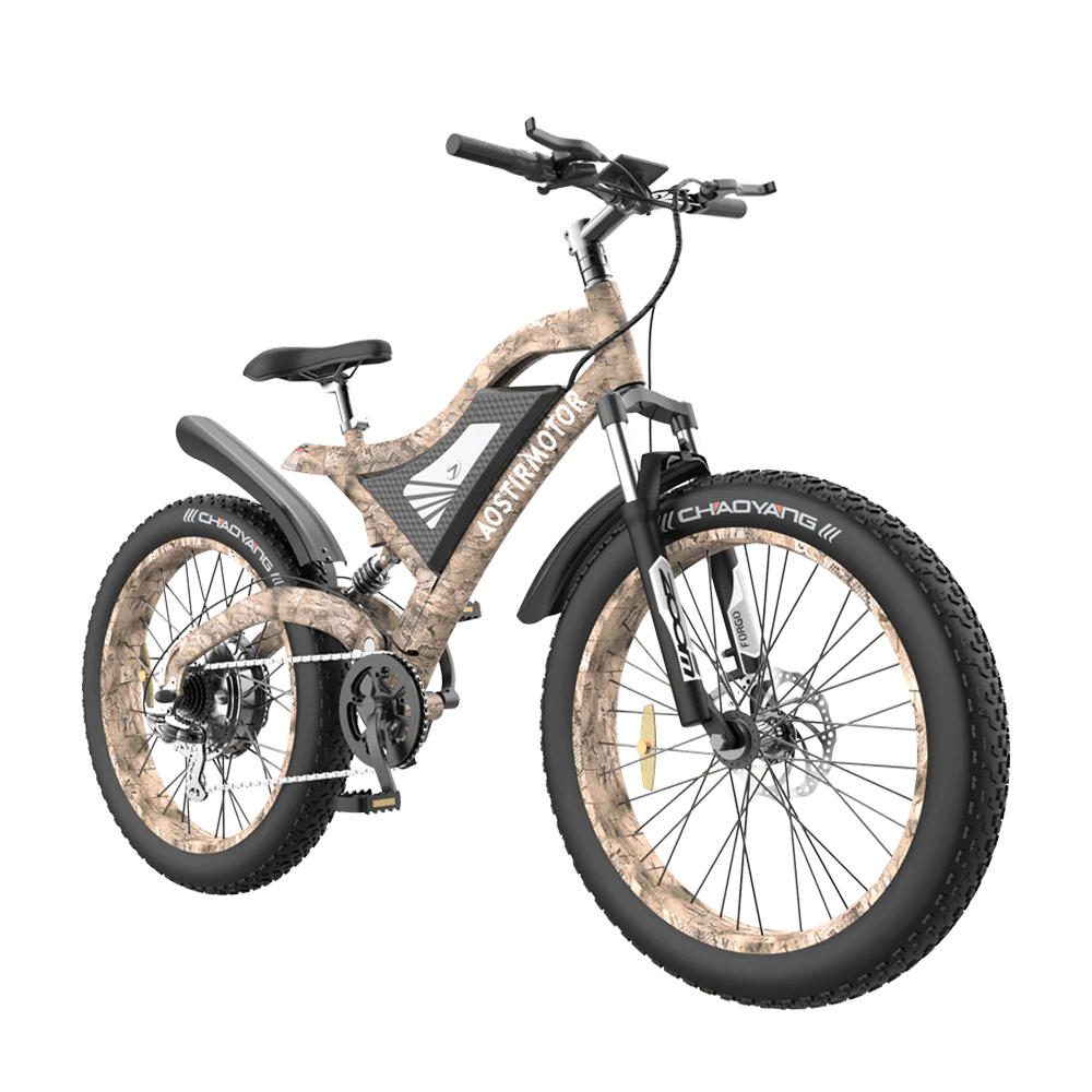 Snakeskin Grain Mountain EBike S18-1500W