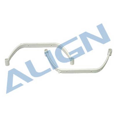 Align T-Rex 450 Landing Skid/White HS1101