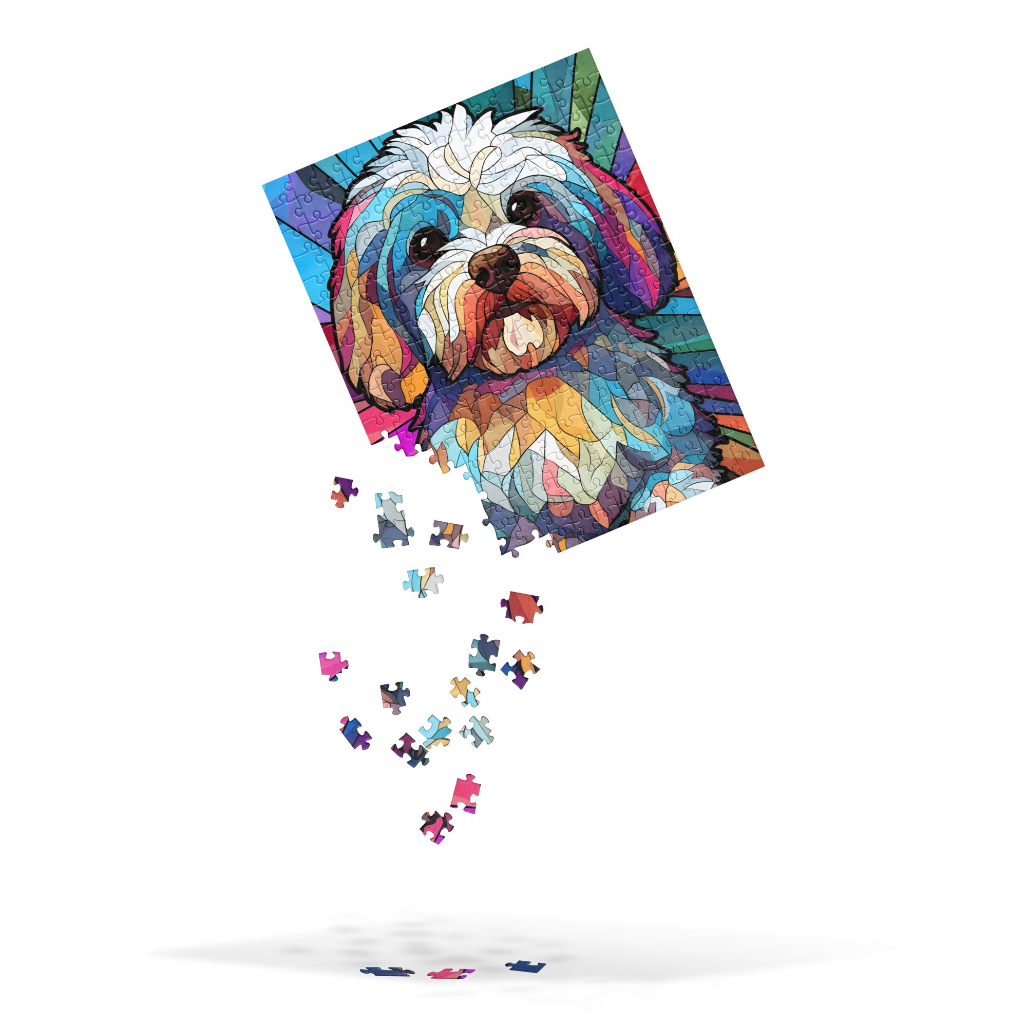 Havanese Pet Dog Lover Dog Mom Dad Gift Jigsaw puzzle 252 Pcs Christmas Gift