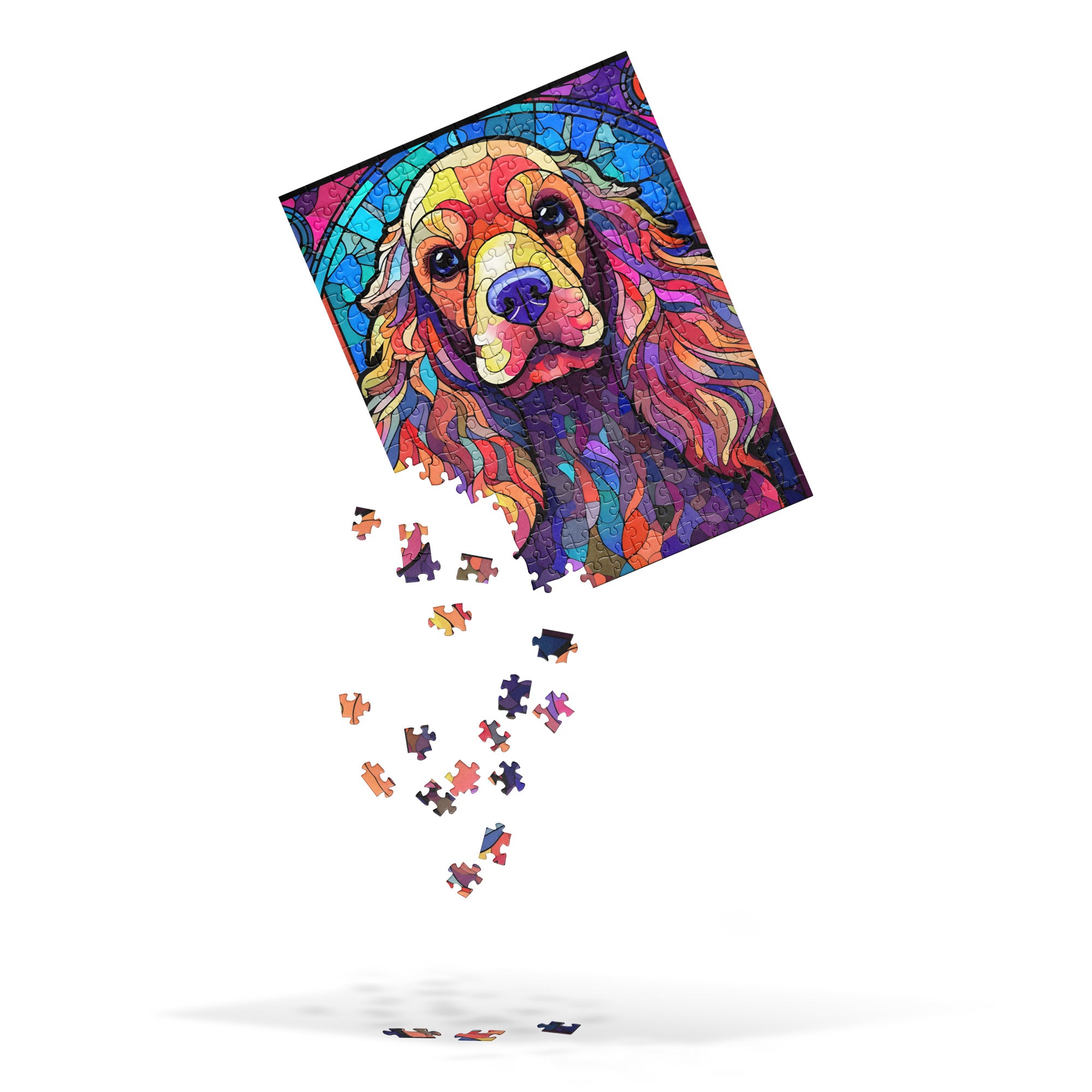 Cocker Spaniel Pet Dog Lover Mom Dad Gift Jigsaw puzzle 252 Pcs Christmas Gift