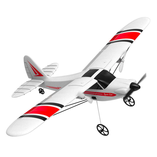 VOLANTEXRC Sport Cub RC Plane for Beginners Gyro 2CH Remote Control Airplane 2 pcs Batteries