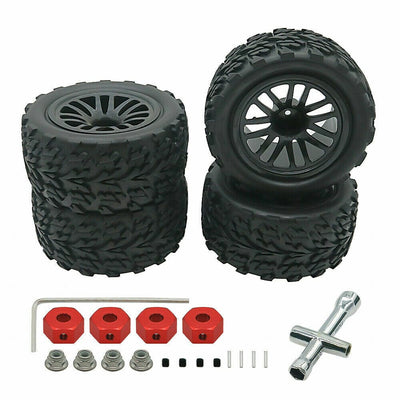 RCAWD 3.07" Bashing Wheel tires for Arrma 3S 4S Granite Vorteks Senton Big Rock
