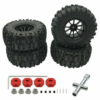 RCAWD 78*55mm Wheel Tires 4pcs for Arrma Typhon 3S Outcast Kraton 4S RC Car