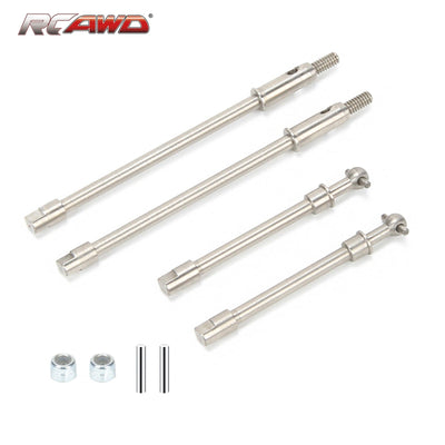 RCAWD Axial SCX24 Upgrades Hardened front axle shaft&rear center driver SCX2431S