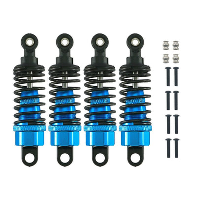 RCAWD RC Shocks For 1/10 Redcat Racing Lightning STK EP Drift EPX PRO 4pcs Blue