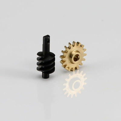 RCAWD Brass steel worm gears set for Axial SCX24