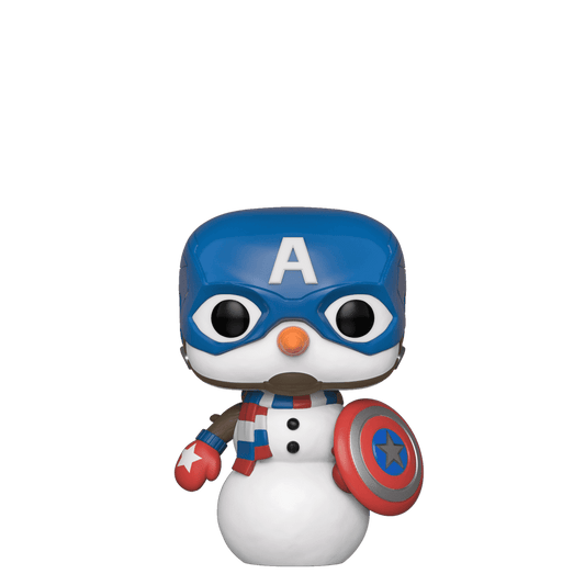 Funko POP! Marvel: Holiday - Captain America