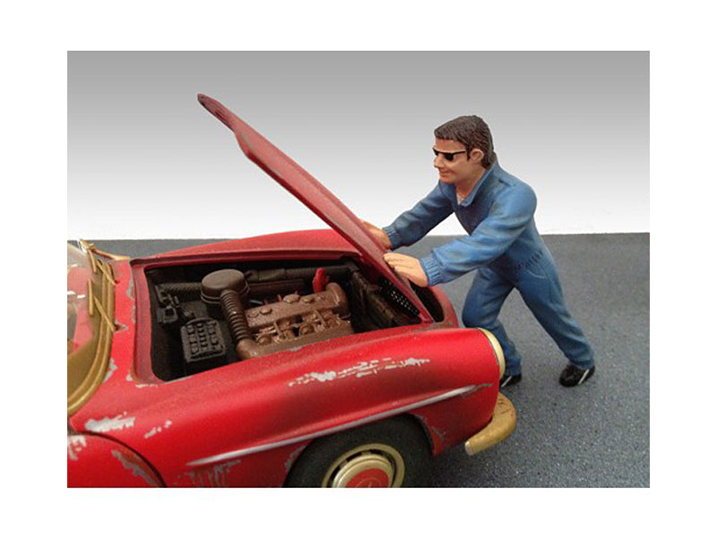 Mechanic Ken Figurine for 1/18 Scale Models by American Diorama