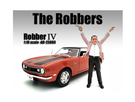 "The Robbers" Robber IV Figure For 1:18 Scale Models by American Diorama