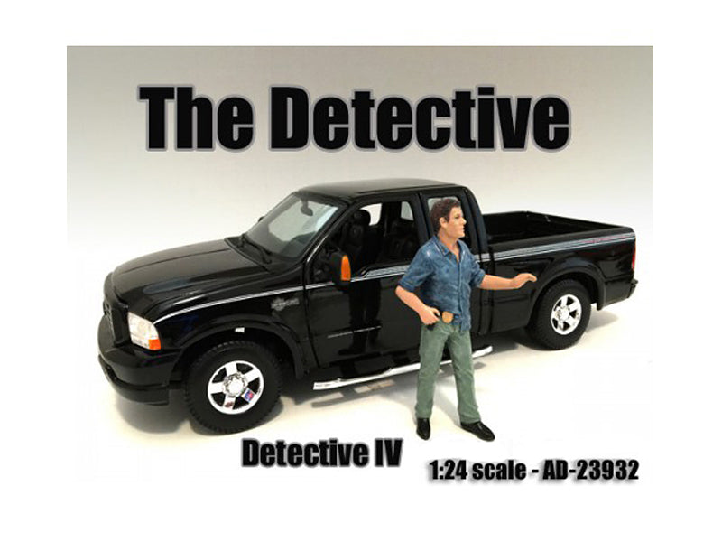 "The Detective #4" Figure For 1:24 Scale Models by American Diorama