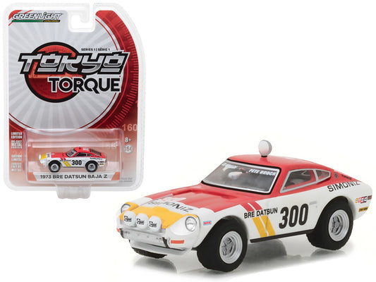 1973 Datsun Baja Z #300 Brock Racing Enterprises (BRE) Peter Brock Tokyo Torque Series 1 1/64 Diecast Model Car by Greenlight