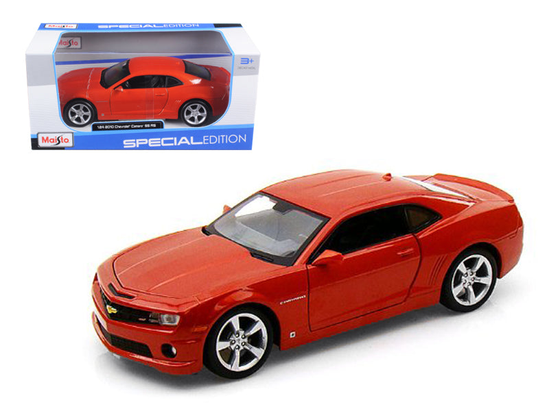 2010 Chevrolet Camaro RS SS Orange 1/24 Diecast Model Car by Maisto