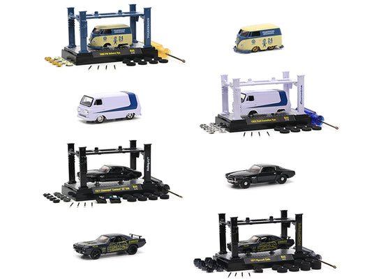 Model Kit 4 piece Car Set Release 44 Limited Edition to 9400 pieces Worldwide 1/64 Diecast Model Cars by M2 Machines