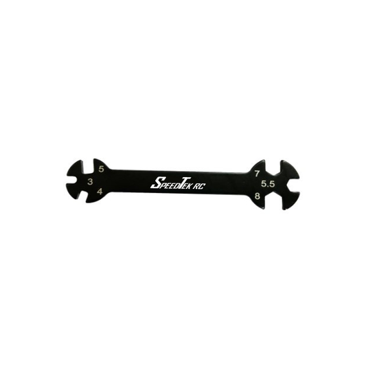 SpeedTek RC 6 in 1 Special Tool Wrench (3/4/5/5.5/7/8mm)