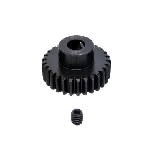 SpeedTek RC Heavy Duty Hardened Steel Mod 1 Pinion Gear (8mm Bore)-29T