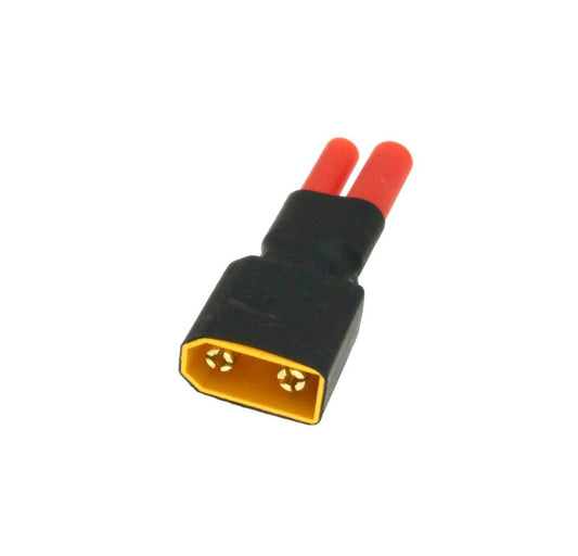 SpeedTek RC Male XT90 to Female Banana 4.0 Wireless Connector