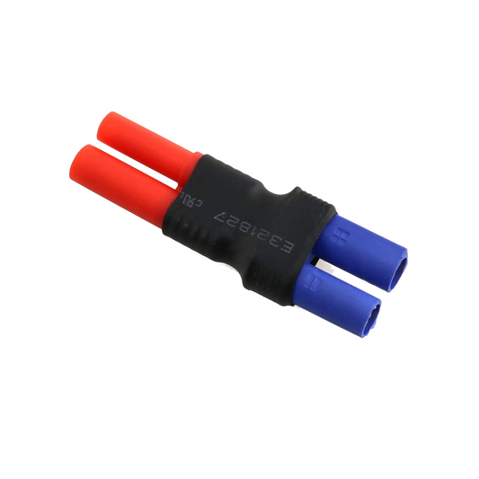 SpeedTek RC Male Banana 4.0 to Female EC5 Wireless Connector