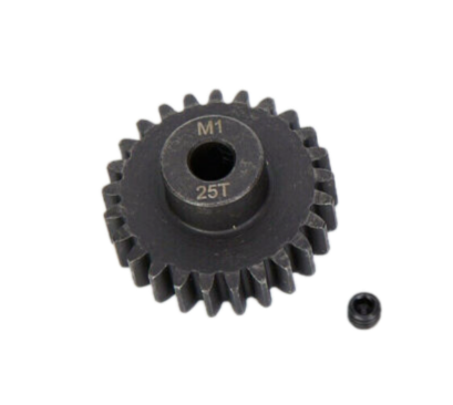 SpeedTek RC Heavy Duty Hardened Steel Mod 1 Pinion Gears (5mm Bore) (25T)