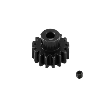 SpeedTek RC Heavy Duty Hardened Steel 32P Pinion Gears (3.17mm Bore) (16T)