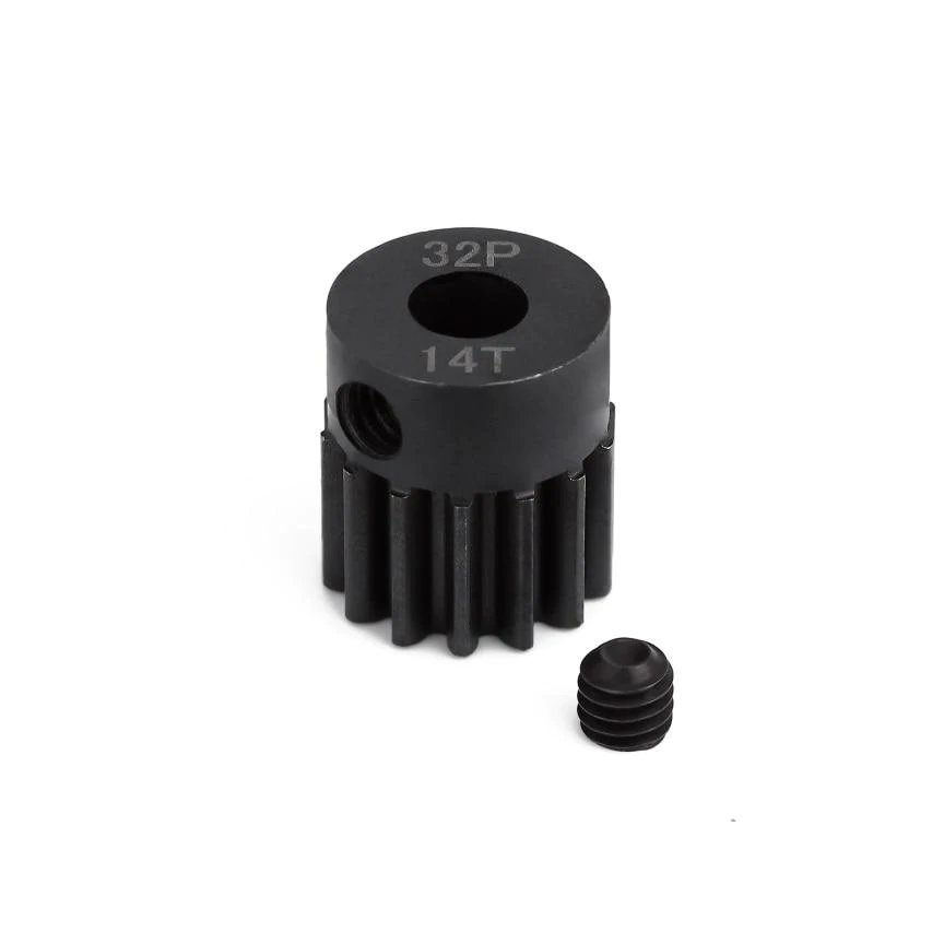 SpeedTek RC Heavy Duty Hardened Steel 32P Pinion Gears (5mm Bore) (14T)