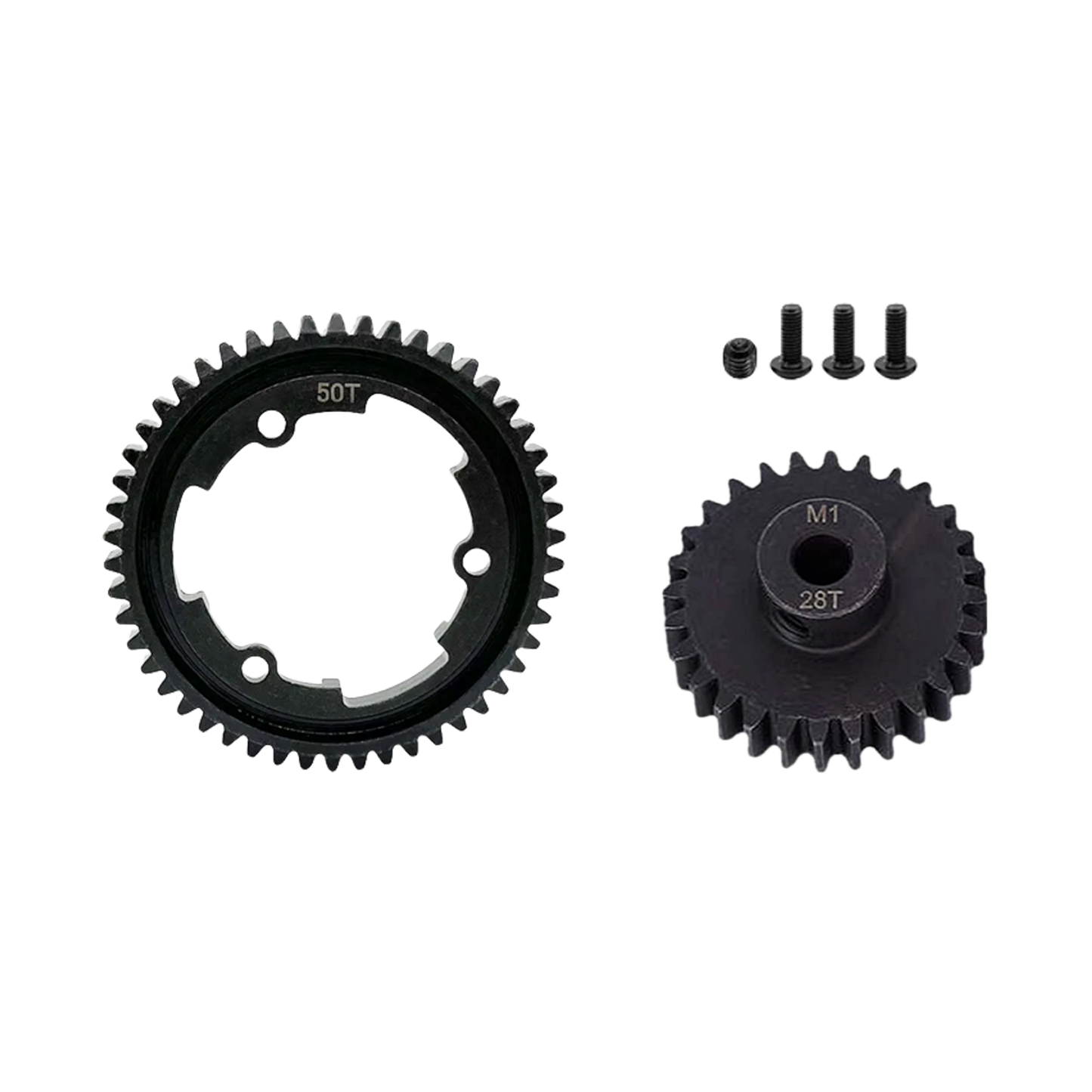 SpeedTek RC Heavy Duty Mod 1.0 Pinion Gear (5mm) (28T) & Spur Gear (50T) Combo