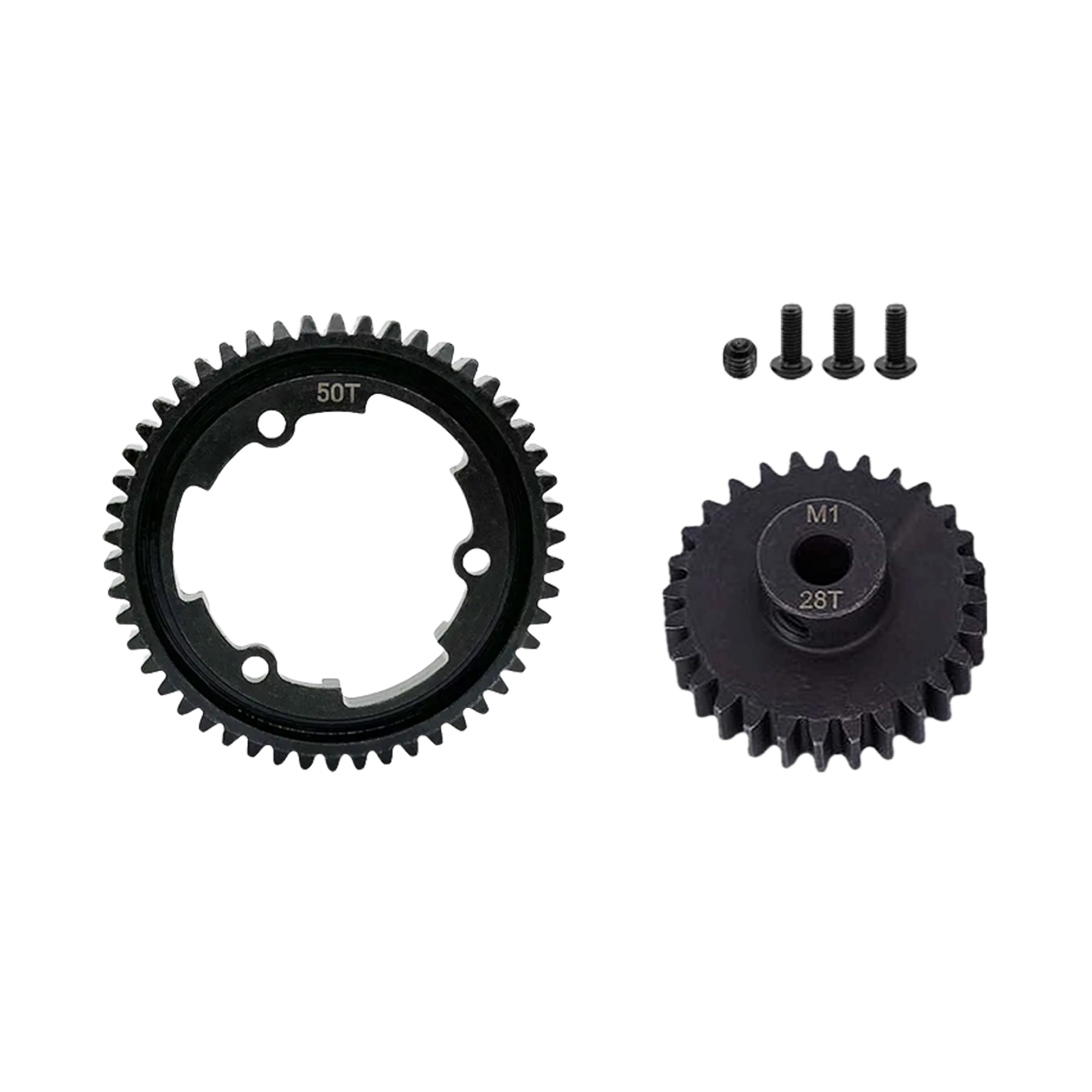 SpeedTek RC Heavy Duty Mod 1.0 Pinion Gear (5mm) (28T) & Spur Gear (50T) Combo