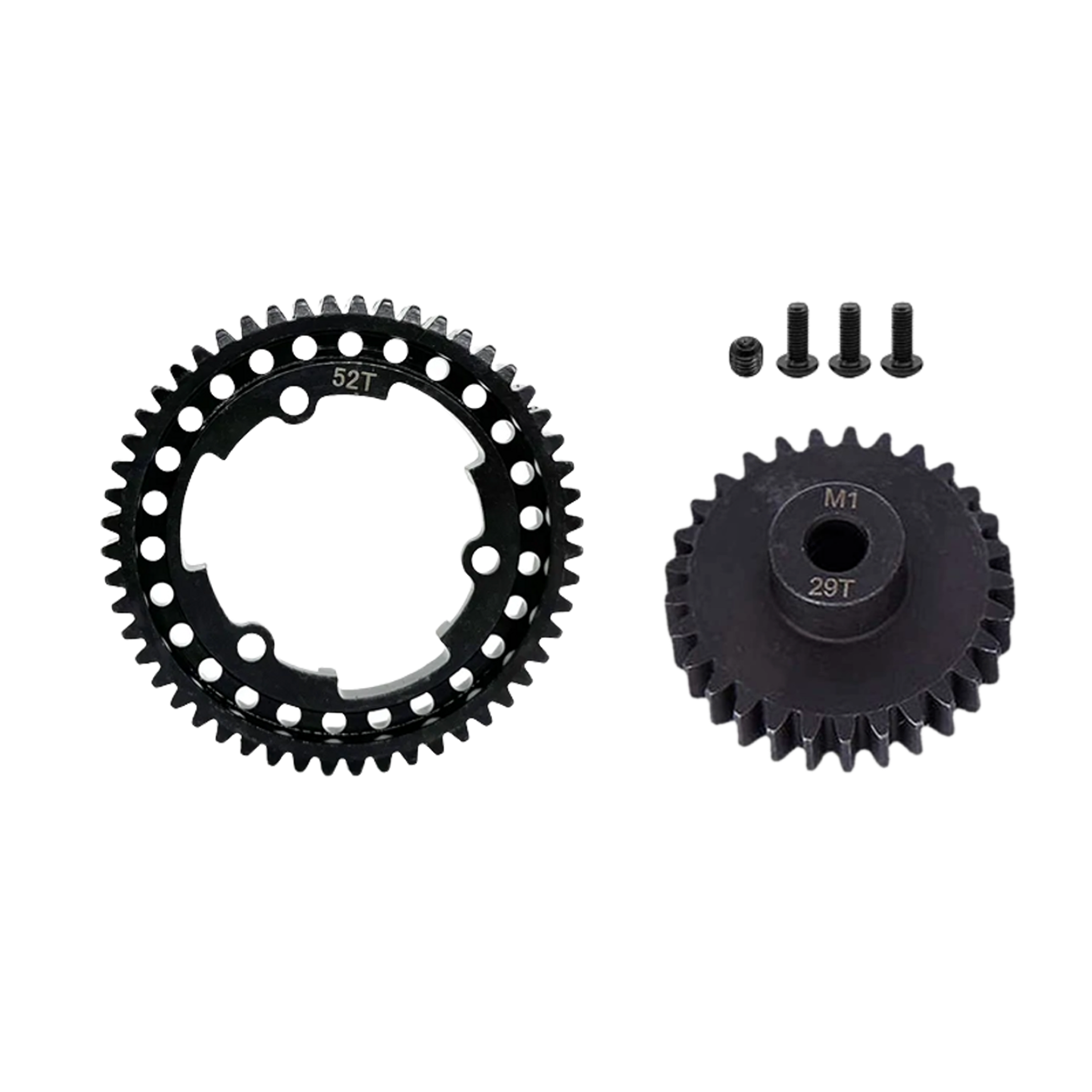 SpeedTek RC Heavy Duty Mod 1.0 Pinion Gear (5mm) (29T) & Spur Gear (52T) Combo