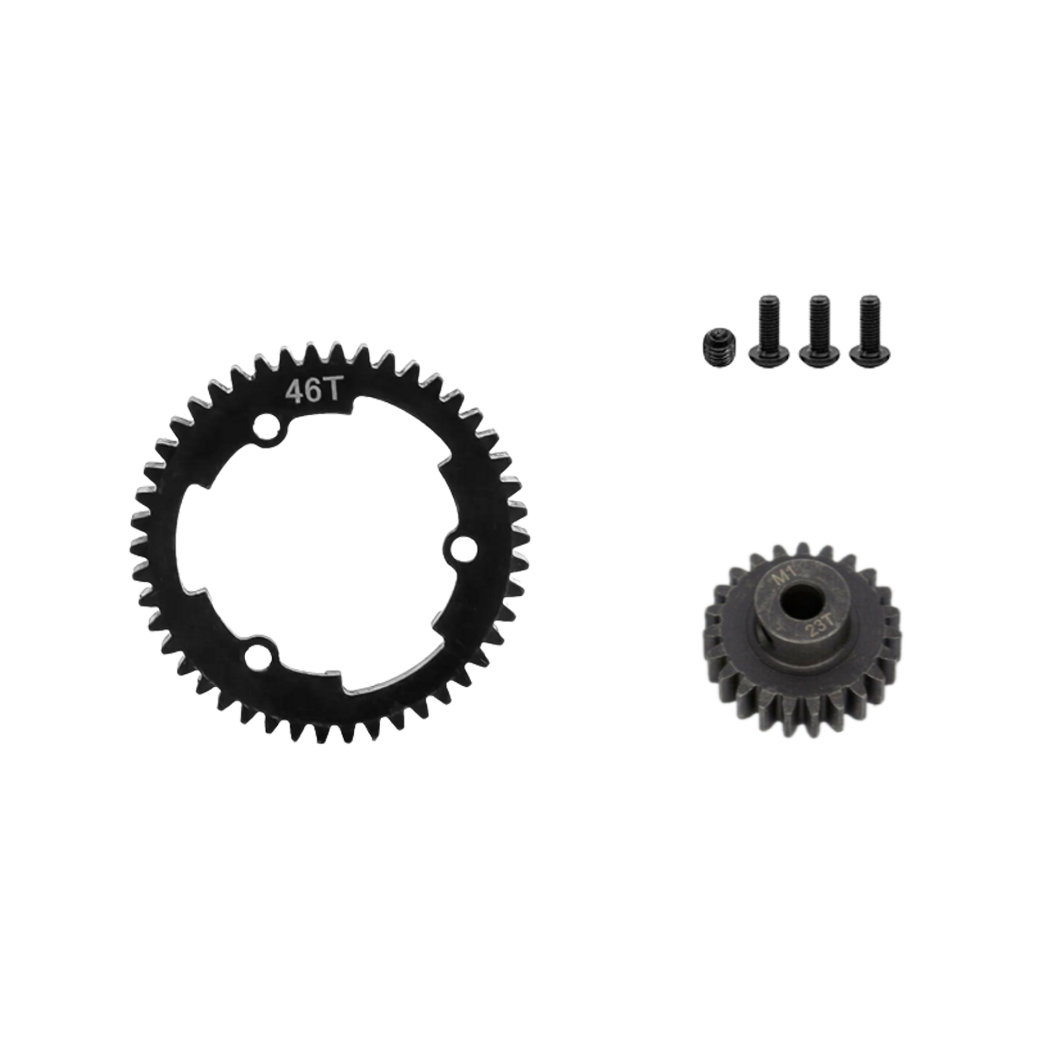 SpeedTek RC Heavy Duty Mod 1.0 Pinion Gear (5mm) (23T) & Spur Gear (46T) Combo