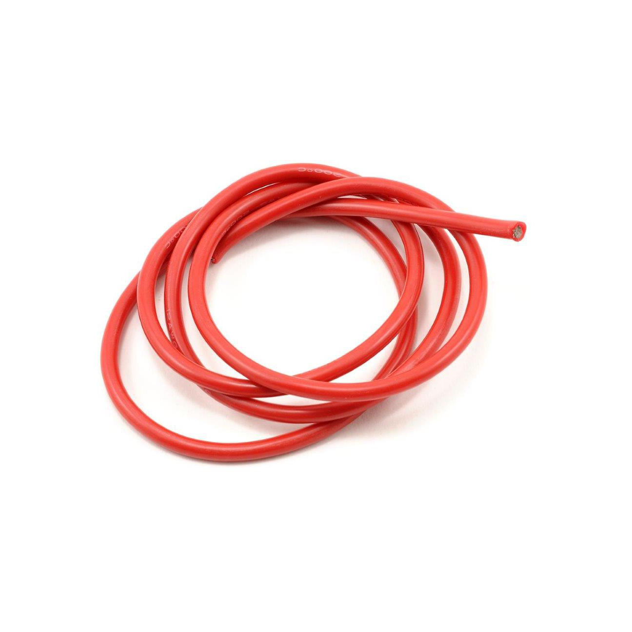 SpeedTek RC 12awg Red Silicone Hookup Wire (1 Meter)