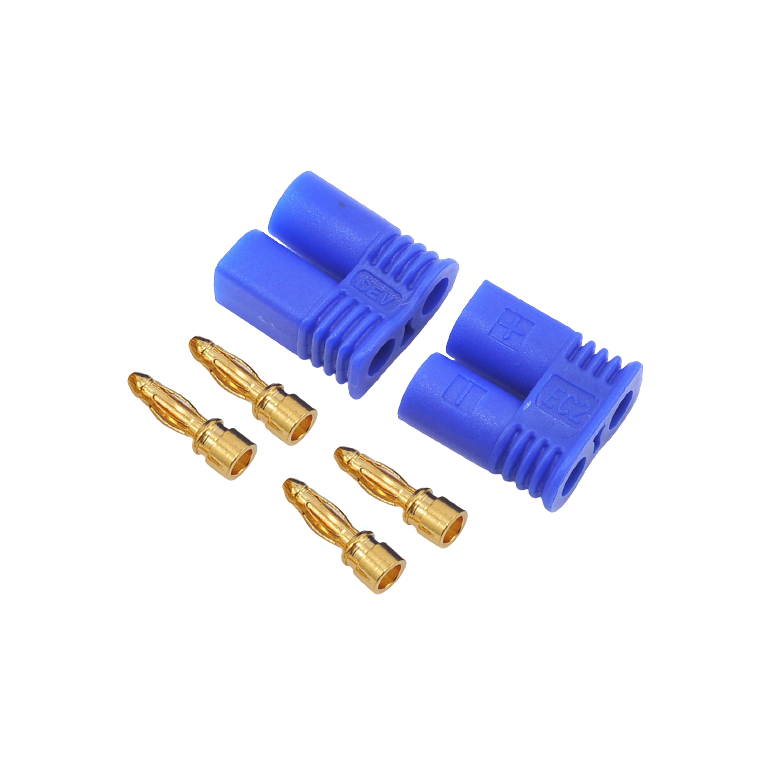 SpeedTek RC EC2 Connector Set (2 Male)