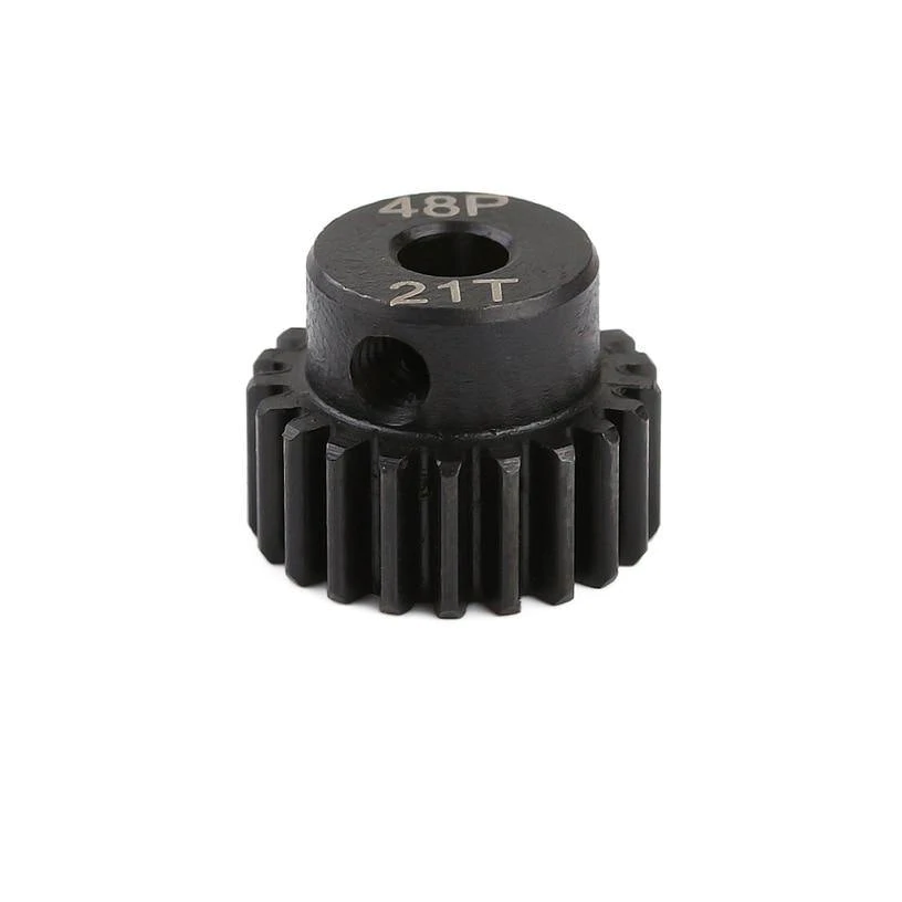 SpeedTek RC Heavy Duty Hardened Steel 48P Pinion Gears (3.17mm Bore) (21T)