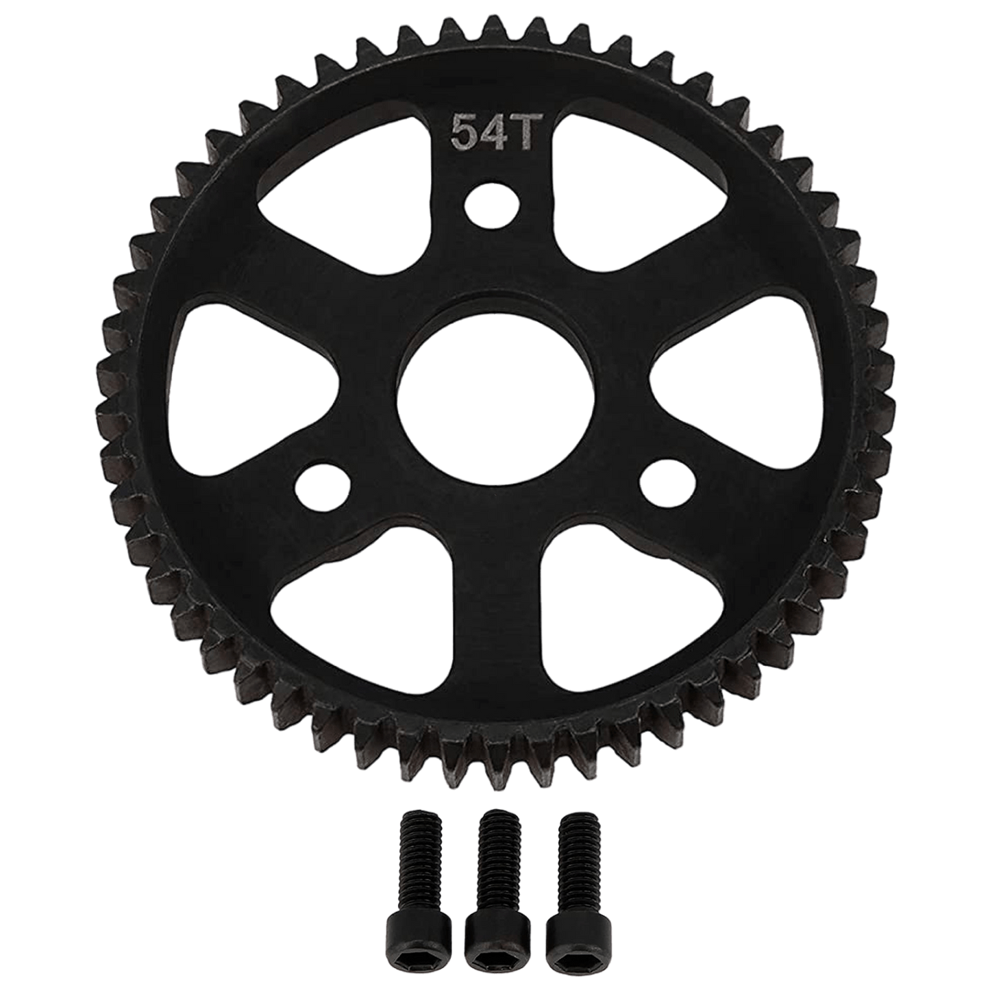 SpeedTek RC Hardened Steel Mod 0.8 Spur Gear (54T) for E-Revo, Jato 3.3, T-Maxx