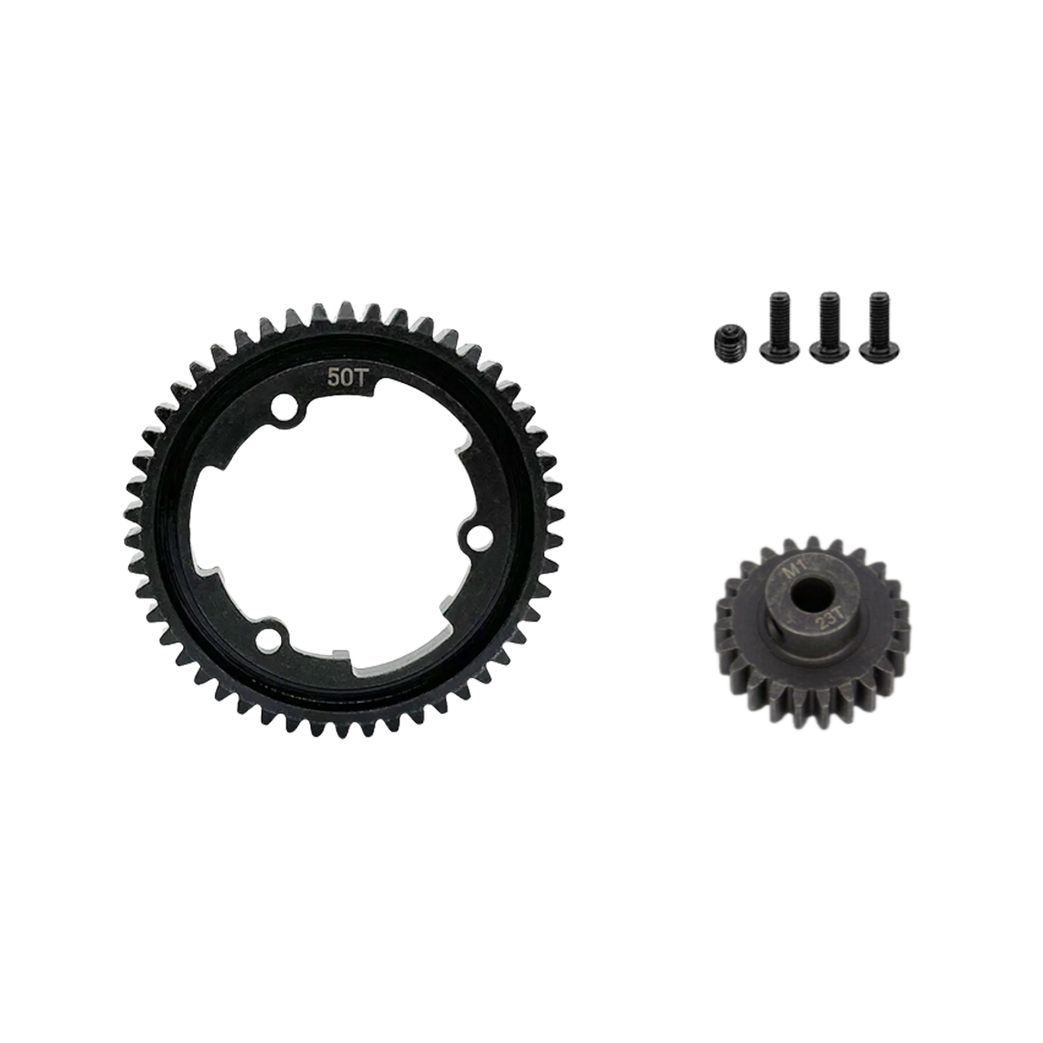 SpeedTek RC Heavy Duty Mod 1.0 Pinion Gear (5mm) (23T) & Spur Gear (50T) Combo