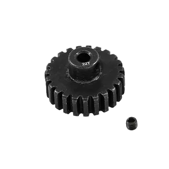 SpeedTek RC Heavy Duty Hardened Steel 32P Pinion Gears (3.17mm Bore) (22T)