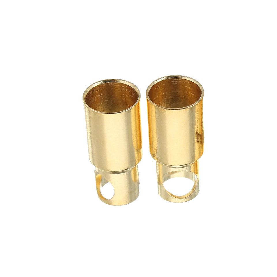 SpeedTek RC 6.5mm High Current Bullet Connectors (2 Female)