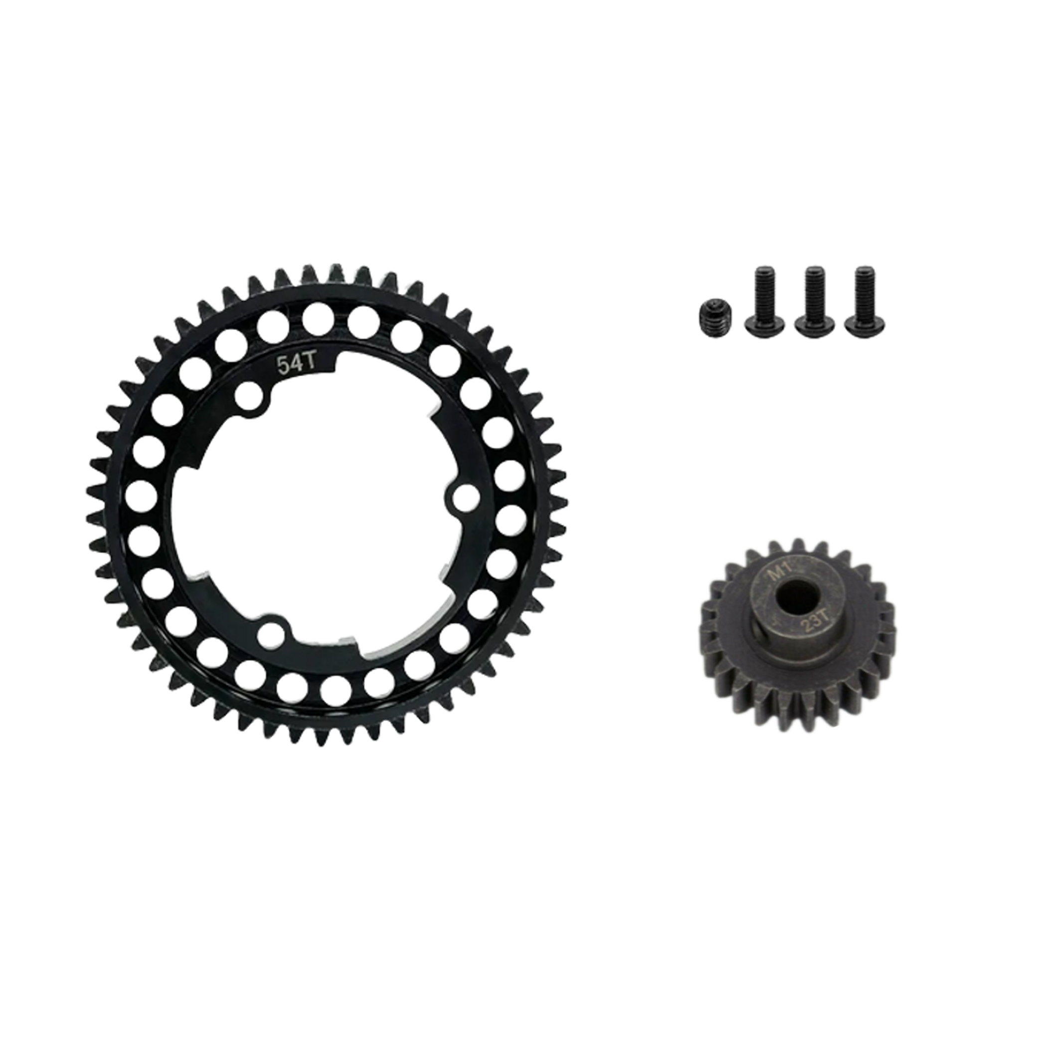 SpeedTek RC Heavy Duty Mod 1.0 Pinion Gear (5mm) (23T) & Spur Gear (54T) Combo