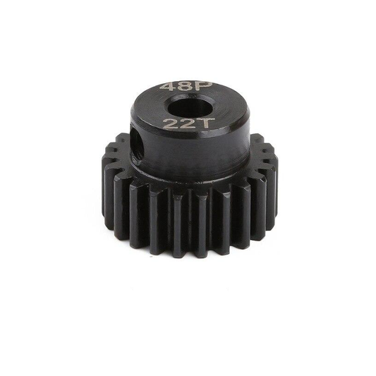 SpeedTek RC Heavy Duty Hardened Steel 48P Pinion Gears (3.17mm Bore) (22T)