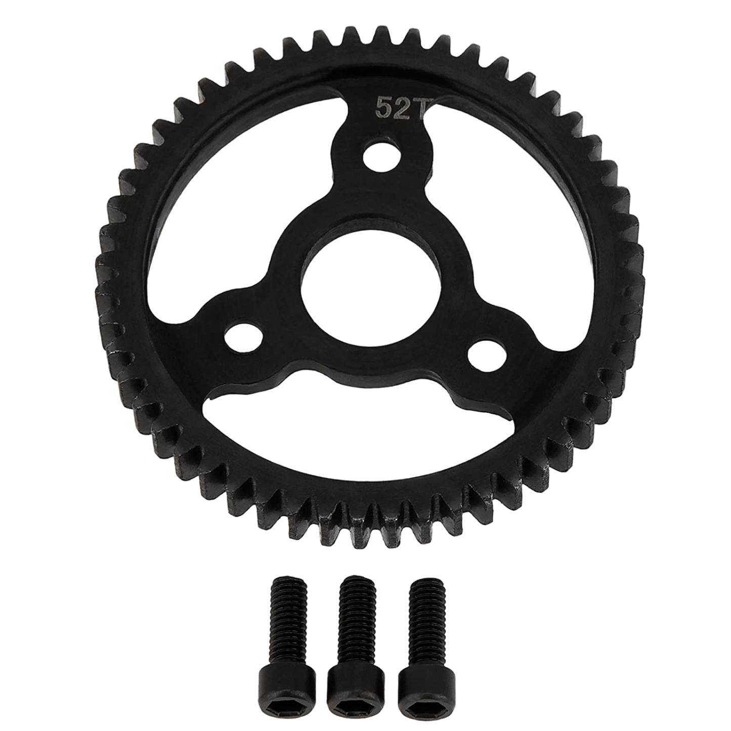 SpeedTek RC Hardened Steel Mod 0.8 Spur Gear (52T) for E-Revo, Jato 3.3, T-Maxx