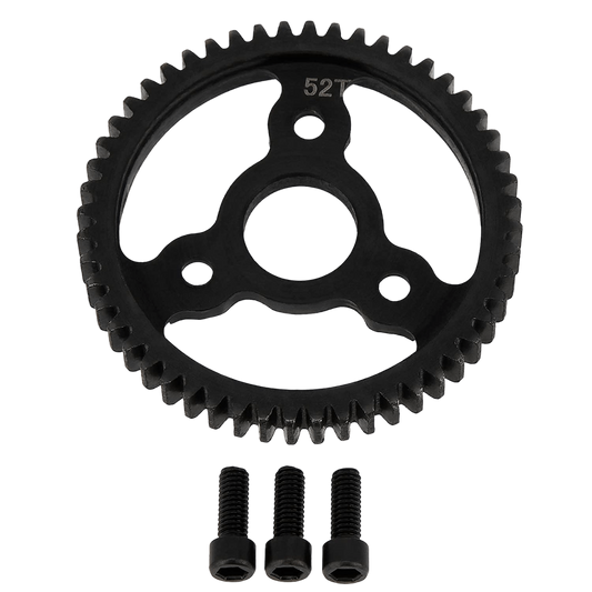 SpeedTek RC Hardened Steel Mod 0.8 Spur Gear (52T) for E-Revo, Jato 3.3, T-Maxx