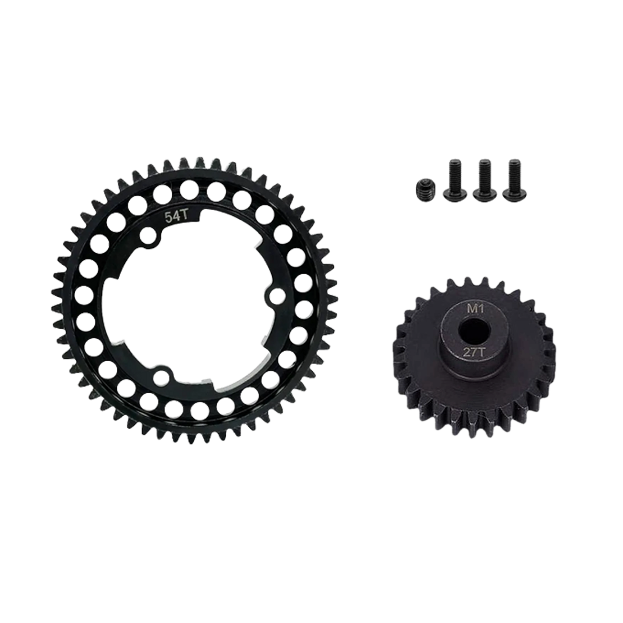 SpeedTek RC Heavy Duty Mod 1.0 Pinion Gear (5mm) (27T) & Spur Gear (54T) Combo