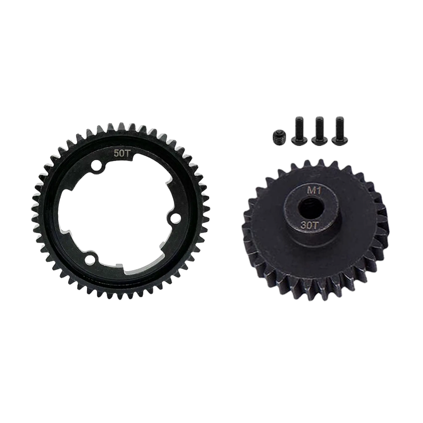 SpeedTek RC Heavy Duty Mod 1.0 Pinion Gear (5mm) (30T) & Spur Gear (50T) Combo