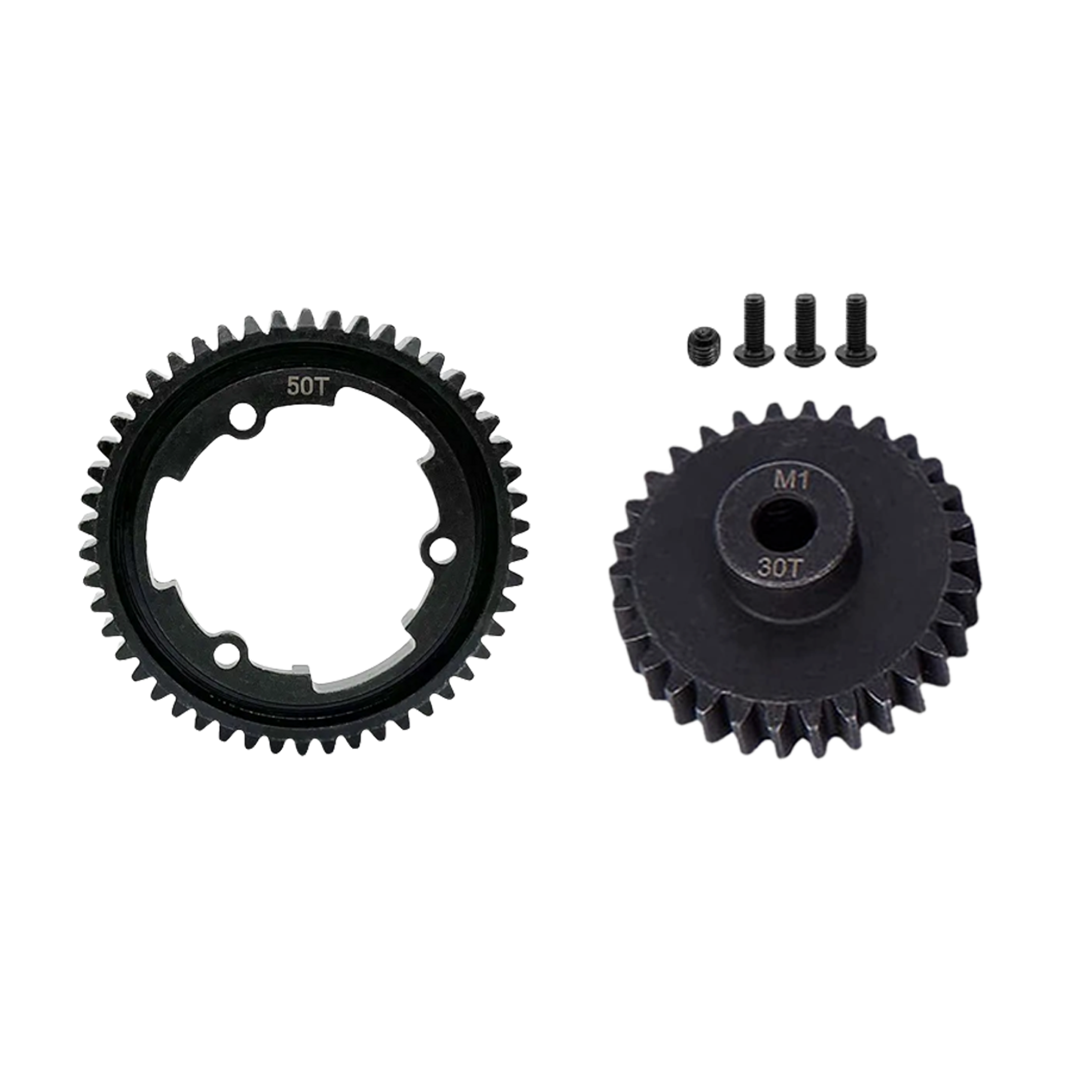 SpeedTek RC Heavy Duty Mod 1.0 Pinion Gear (5mm) (30T) & Spur Gear (50T) Combo