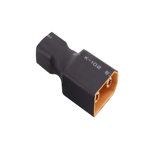 SpeedTek RC Male XT90 To Female Deans Wireless Connector