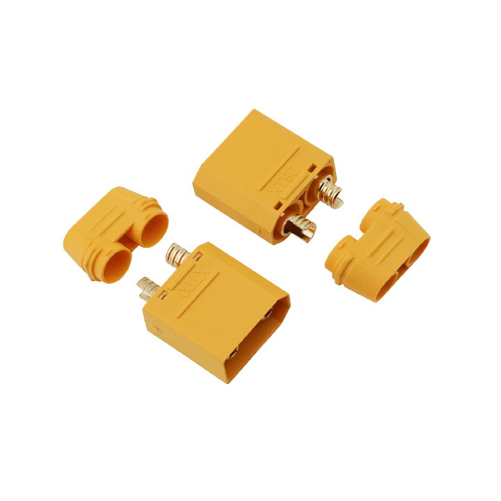 SpeedTek RC XT90 Connector Set (2 Male)