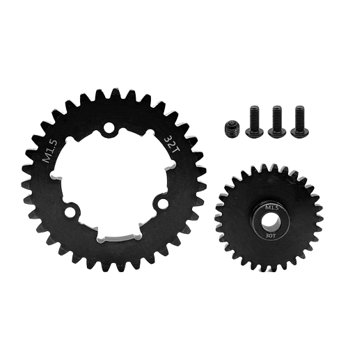 SpeedTek RC Heavy Duty Mod 1.5 Pinion Gear (8mm) (30T) & Spur Gear (32T) Combo