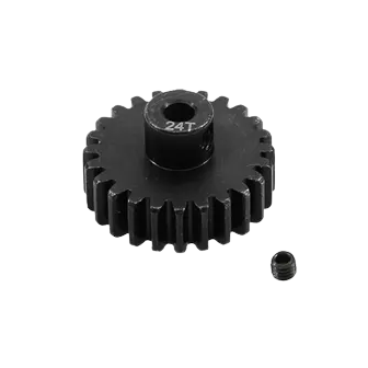 SpeedTek RC Heavy Duty Hardened Steel 32P Pinion Gears (3.17mm Bore) (24T)